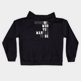 Remember. Kids Hoodie